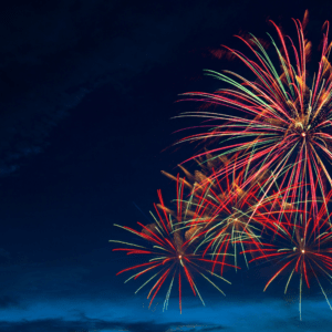 fireworks display